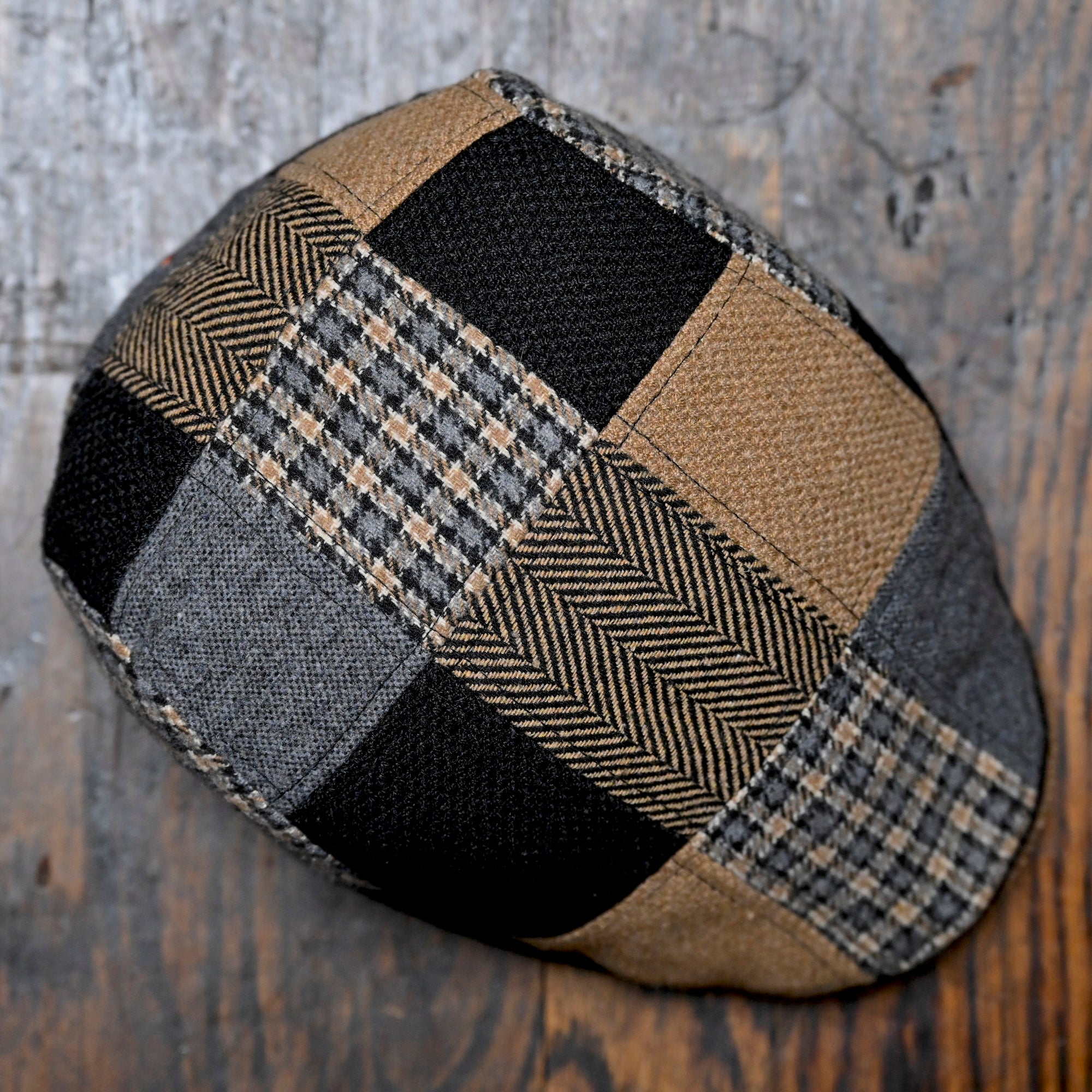 The Guinness Gilroy Boston Scally Cap - Patchwork by Boston Scally Co ...