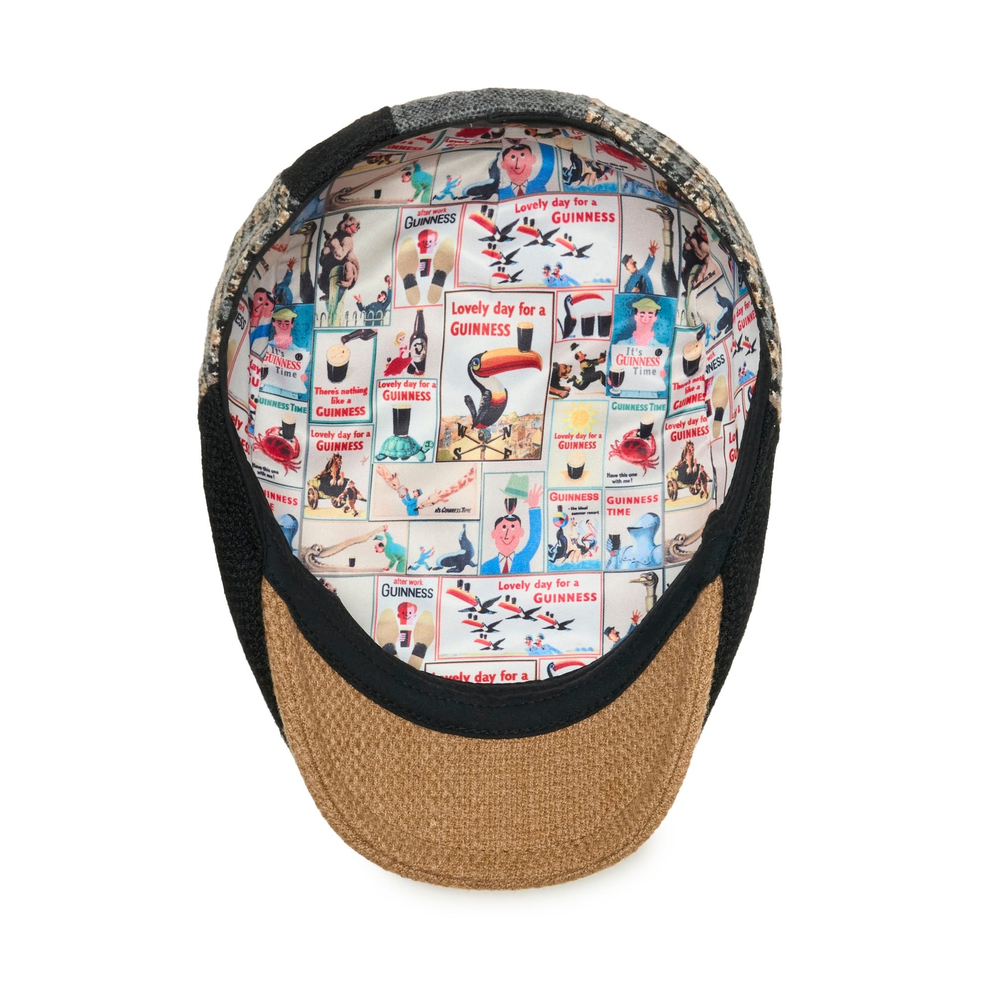 The Guinness Gilroy Boston Scally Cap - Patchwork by Boston Scally Co ...