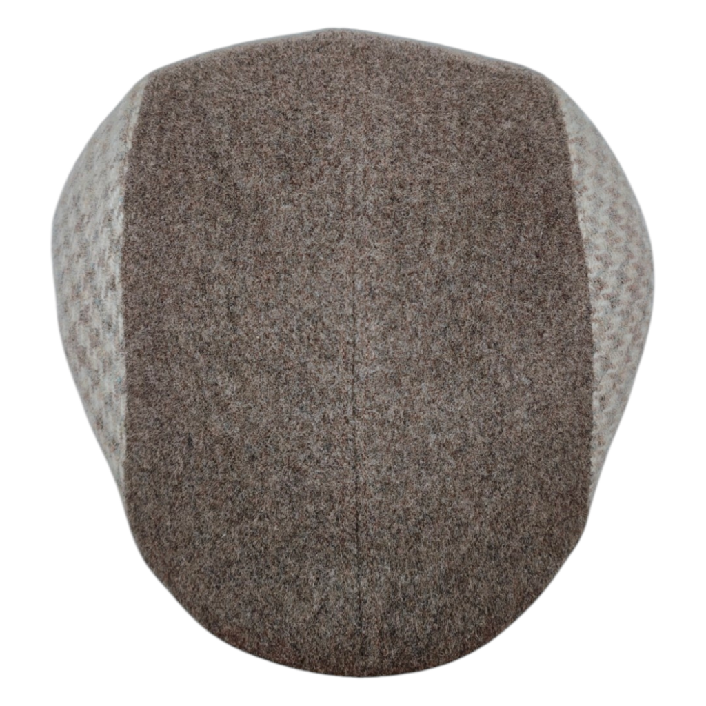 Vintage Leather 3-Panel Flat Cap by New York Hat Co. — The Cap Catalogue
